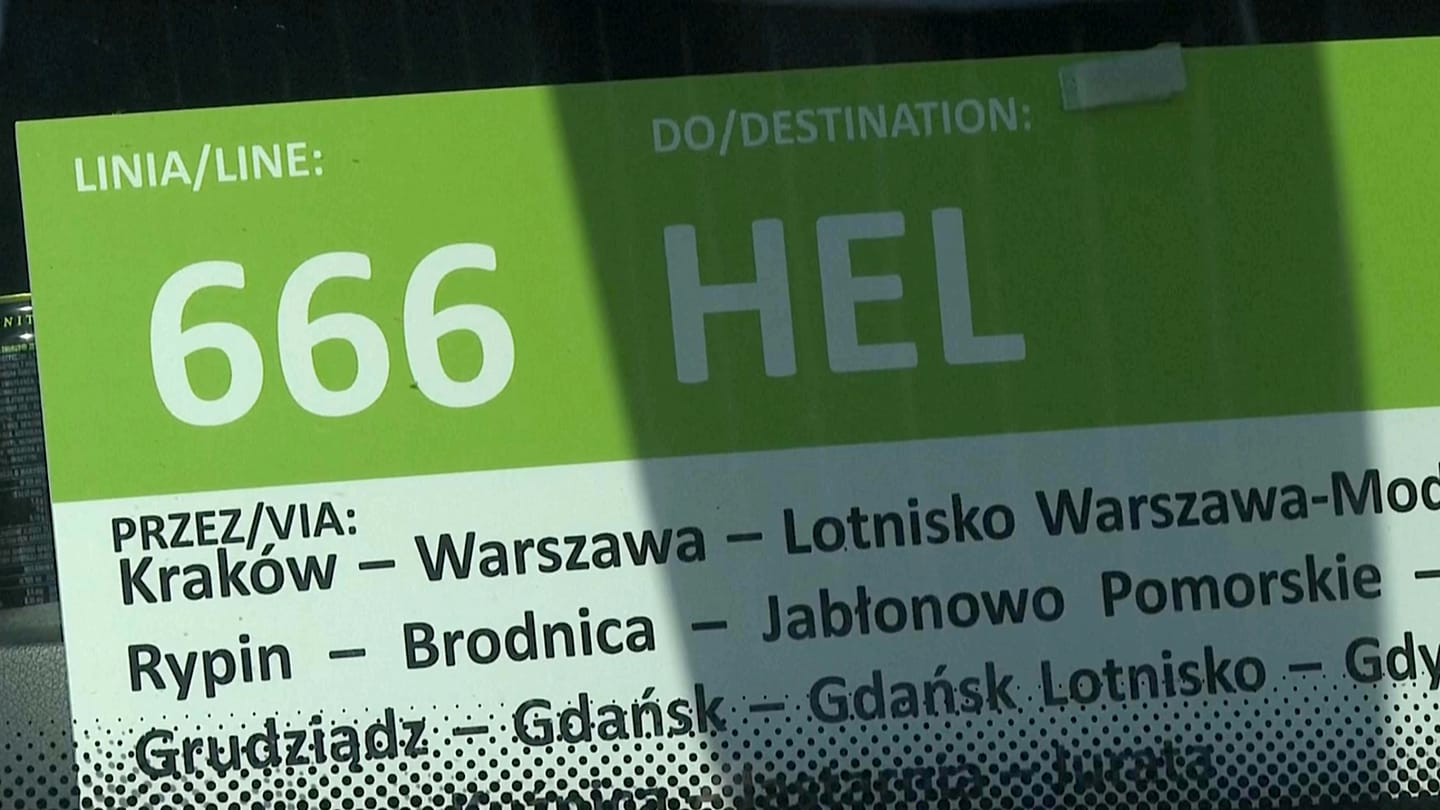 Poland's Route 666 to Hel makes its first journey