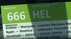 Bus route 666 officially returns to Hel