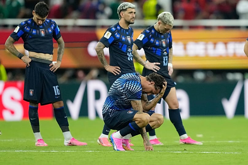 Uruguay se despide del Mundial 2026 tras perder 0-1 contra España, México, 27 de junio de 2026