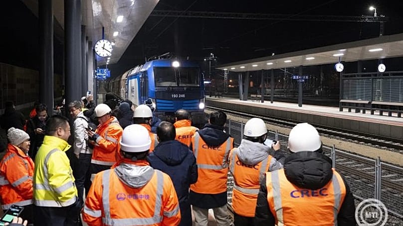 Elindult a rendszeres teherforgalom a Budapest-Belgrád vasútvonalon 2026. február 27-én.