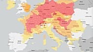 Ola de calor en Europa, 27 de junio de 2026