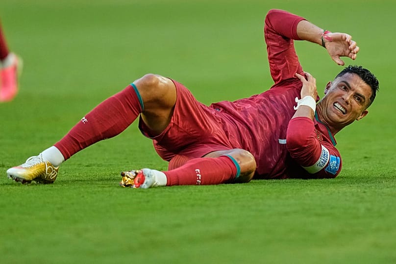 Cristiano Ronaldo voltou a mostrar-se apagado