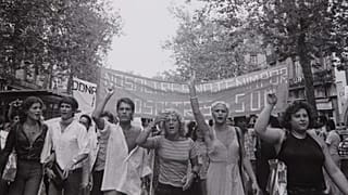 Primera manifestación LGTBI de España, Barcelona 26 de junio de 1977