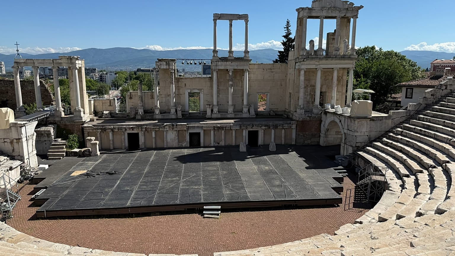 The Ancient Theatre of Philippopolis in Plovdiv