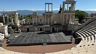 The Ancient Theatre of Philippopolis in Plovdiv