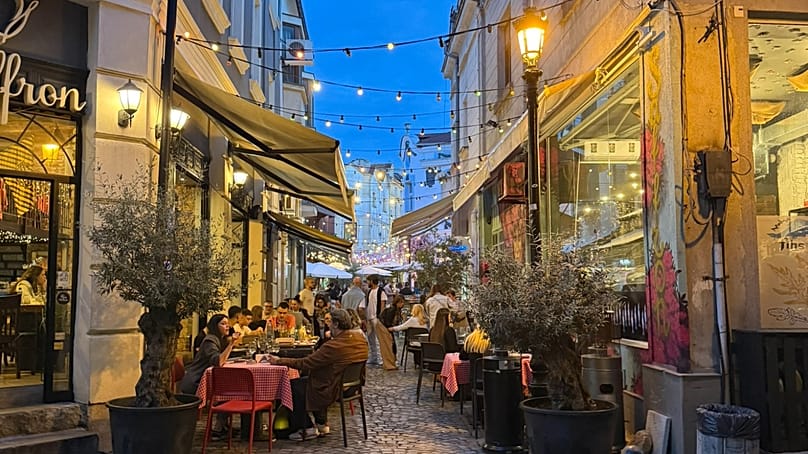Kapana, the city's creative neighbourhood, is filled with restaurants and bars