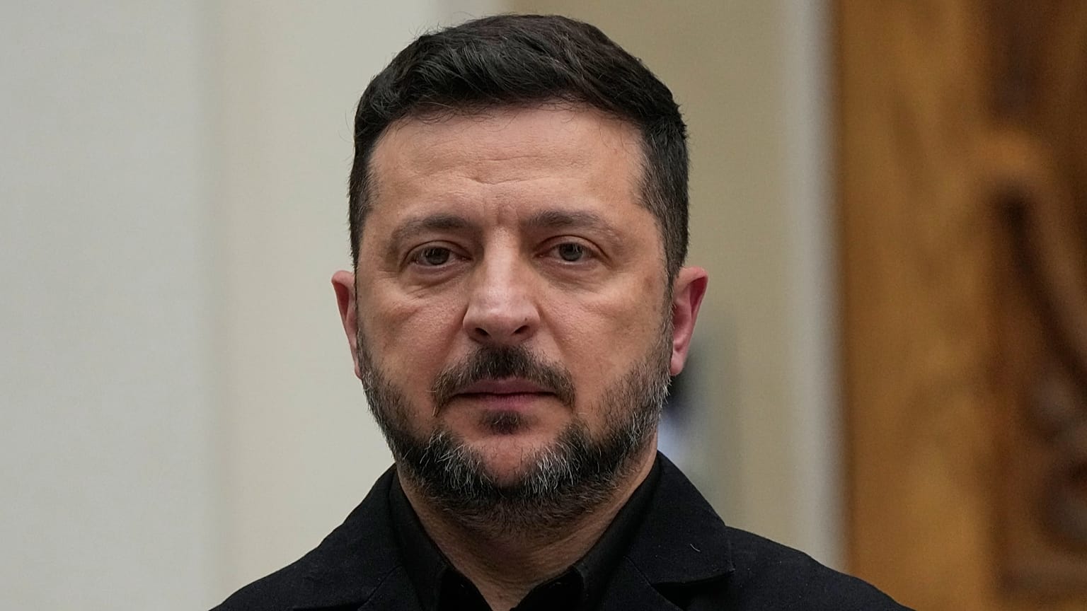El presidente de Ucrania Volodímir Zelenski