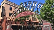The entrance to the San Pedro Square area in San Jose, 3 June, 2018