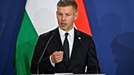 Magyar Péter a gödöllői V4-ek találkozón