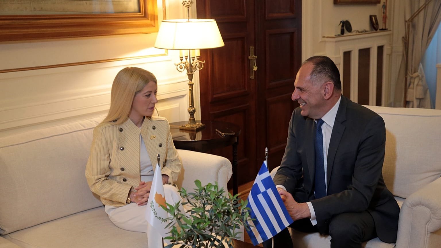 Αννίτα Δημητρίου και Γιώργος Γεραπετρίτης