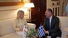 Αννίτα Δημητρίου και Γιώργος Γεραπετρίτης