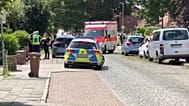 Emergency services vehicles on the street in Stade, 29 June, 2026