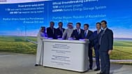 Cérémonie de lancement du parc éolien Zhambyl 1 GW et du projet BESS de 600 MWh au Kazakhstan