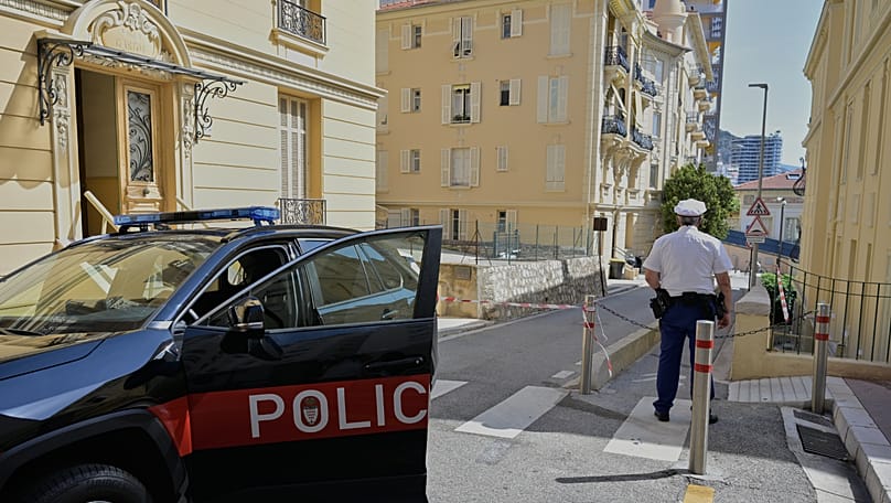 A police officer stands guard in a street in Monaco, 30 June, 2026