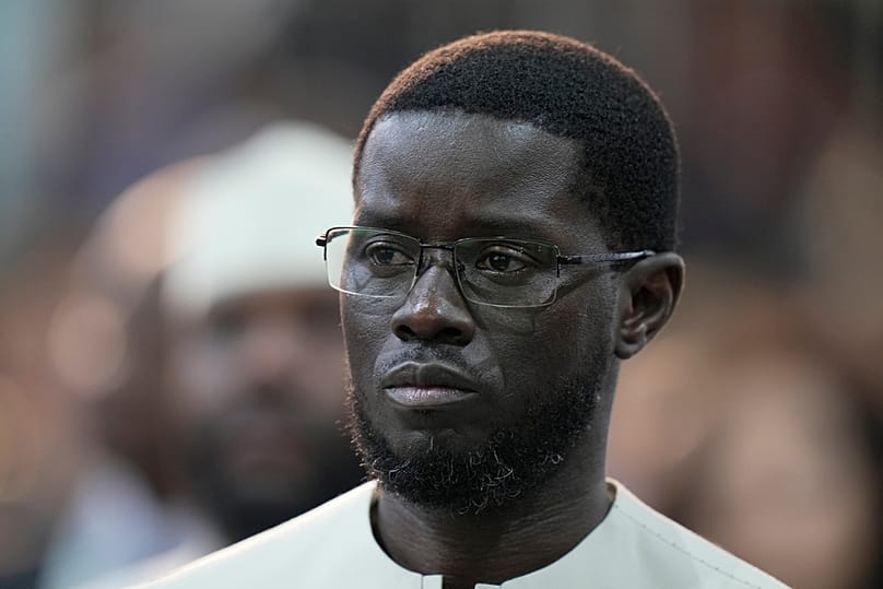 FILE - Senegal President Bassirou Diomaye Faye attends the Africa Forward Summit at the Kenyatta International Convention Centre in Nairobi, Kenya, May 12, 2026.