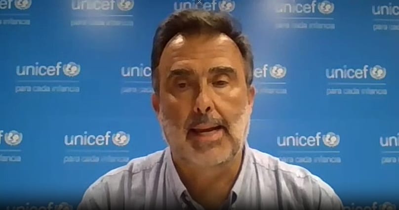José María Vera, Exekutivdirektor von UNICEF Spanien