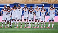 Deutschlands Spieler beim Elfmeterschießen zwischen Deutschland und Paraguay, Boston 29. Juni 2026(AP Photo/Martin Meissner)