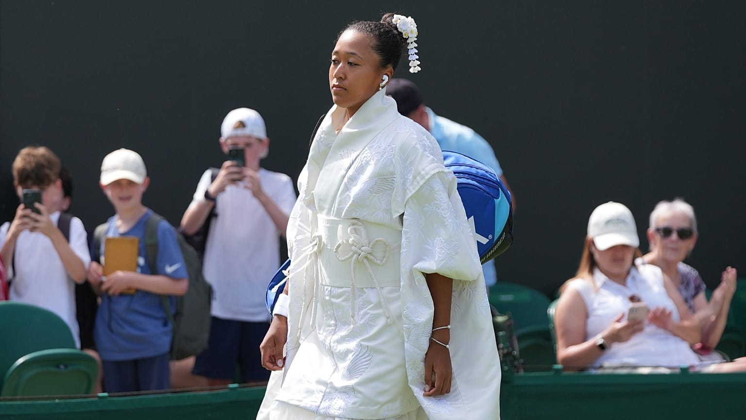 Naomi Osaka séduit Wimbledon avec un kimono inspiré de « Kill Bill »