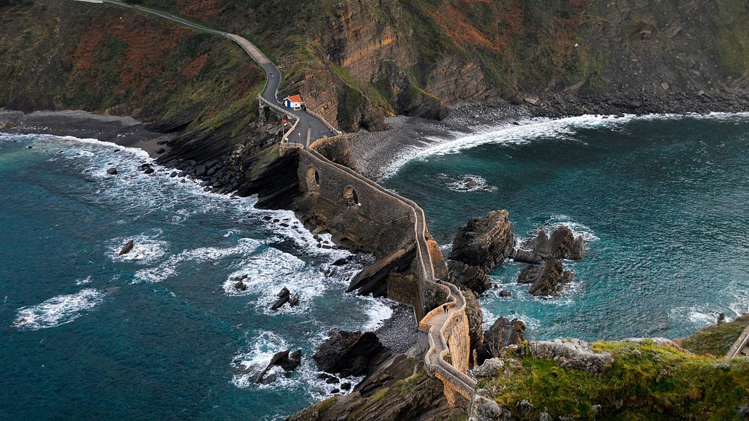 Spanien profitiert von Staffel drei von „House of the Dragon“ (im Bild: San Juan de Gaztelugatxe, auch bekannt als Dragonstone)