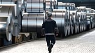 Thyssenkrupp steelworks in Duisburg, Germany.