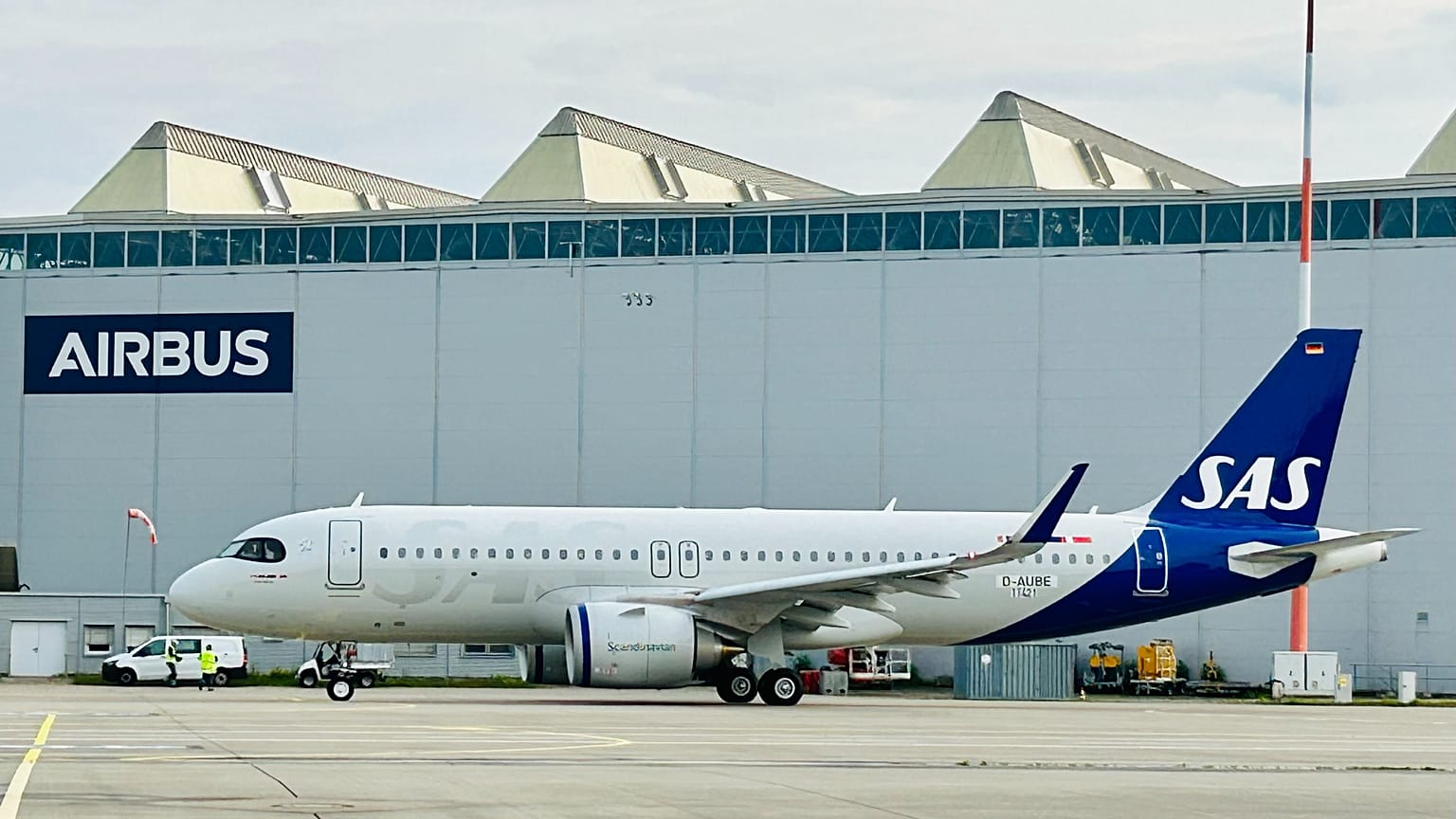 Archivbild: Airbus A320neo von Aviation Capital Group an Scandinavian Airlines vermietet, 2023