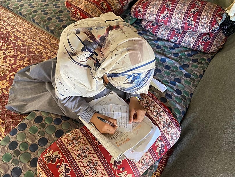 الطالبة سمية أبو لباد