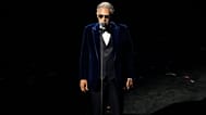 FILE: Singer Andrea Bocelli performs during the draw for the 2026 soccer World Cup at the Kennedy Center in Washington, Friday, Dec. 5, 2025.