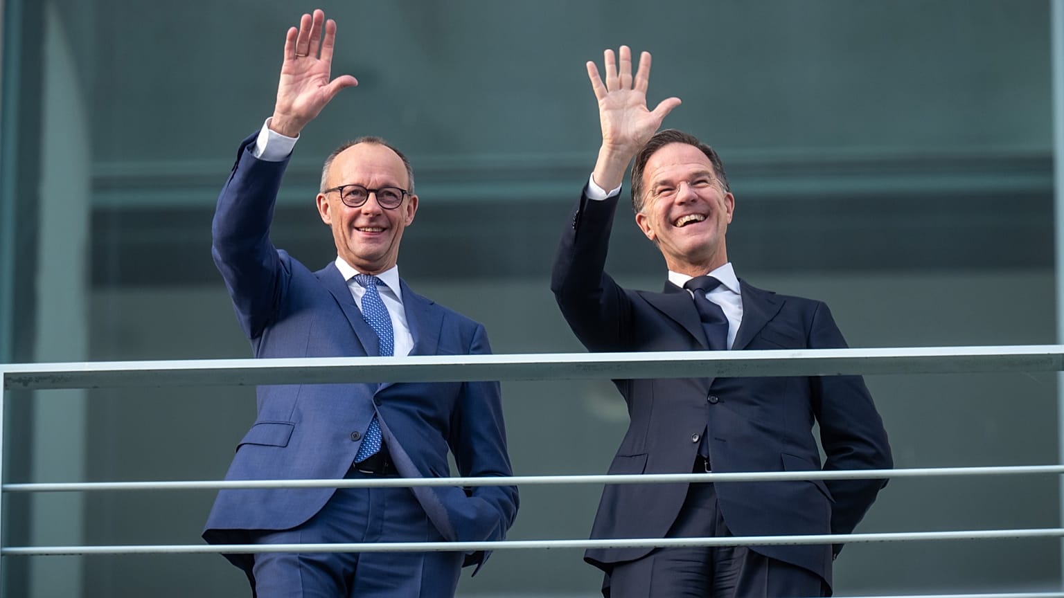Bundeskanzler Friedrich Merz (CDU) und Nato-Generalsekretär Mark Rutte, Archiv