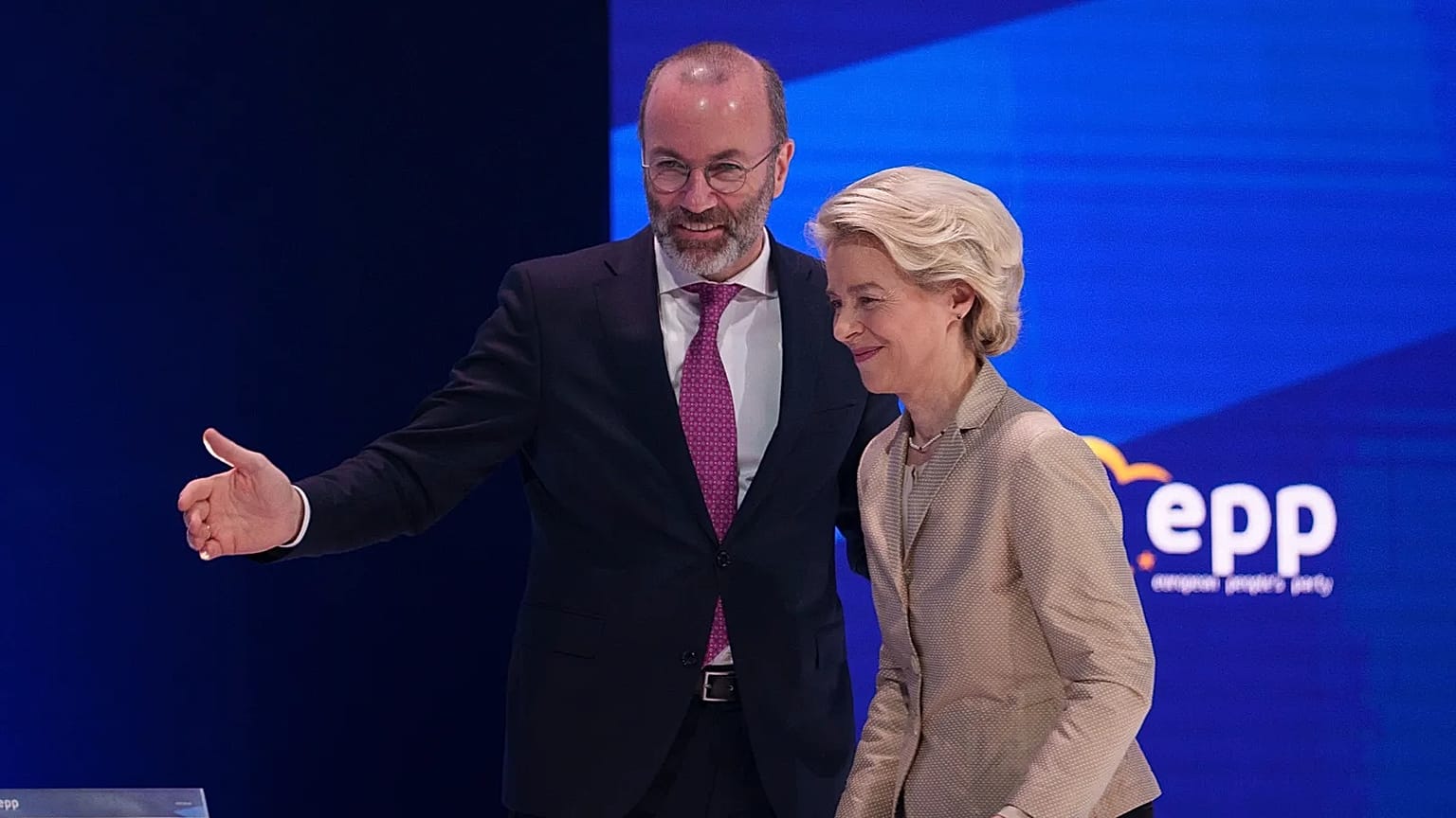Manfred Weber y Ursula Von der Leyen