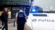 Belgian Police patrol.