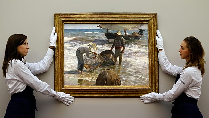 Tourist takes Sorolla painting lost in Seville home to Murcia: 'I thought the frame was cool'