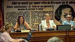 Leire Díez en el Senado