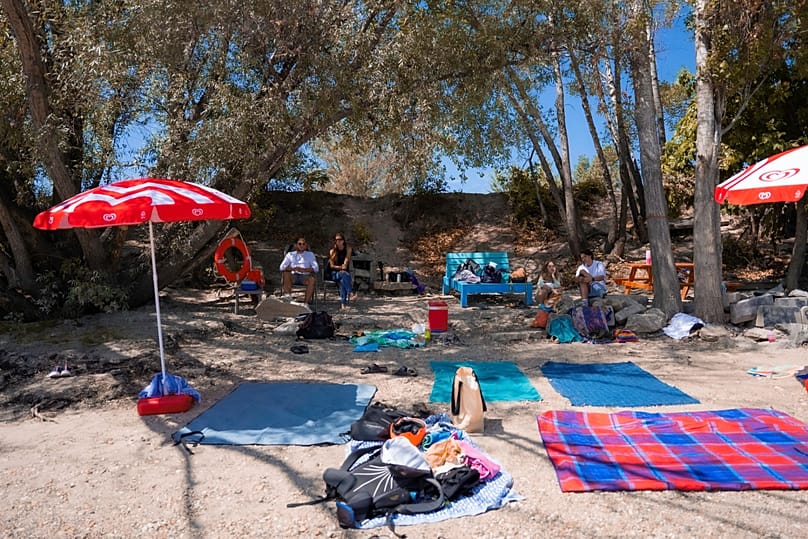 La nuova spiaggia inaugurata sul Danubio, a Budapest