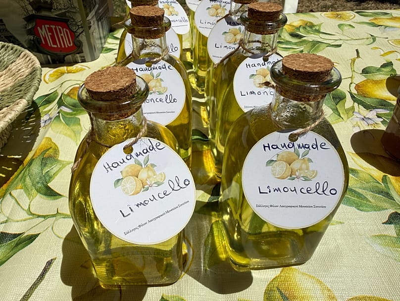Λιμοντσέλο από λεμόνια Άνδρου