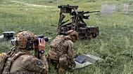 Ukrainian servicemen of the Cerberus Ground Unmanned Systems Company of the 60th Separate Mechanised Brigade in the Kharkiv region, 24 May, 2026