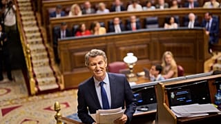 Alberto Nuñez Feijóo en el Congreso de los Diputados