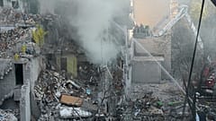 Последствия российской атаки по Киеву