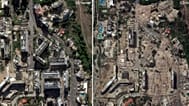 Estas imágenes satelitales proporcionadas por Vantor muestra edificios en Caraballeda, Venezuela, el 28 de diciembre de 2025 (izquierda) y el viernes 26 de junio de 2026.