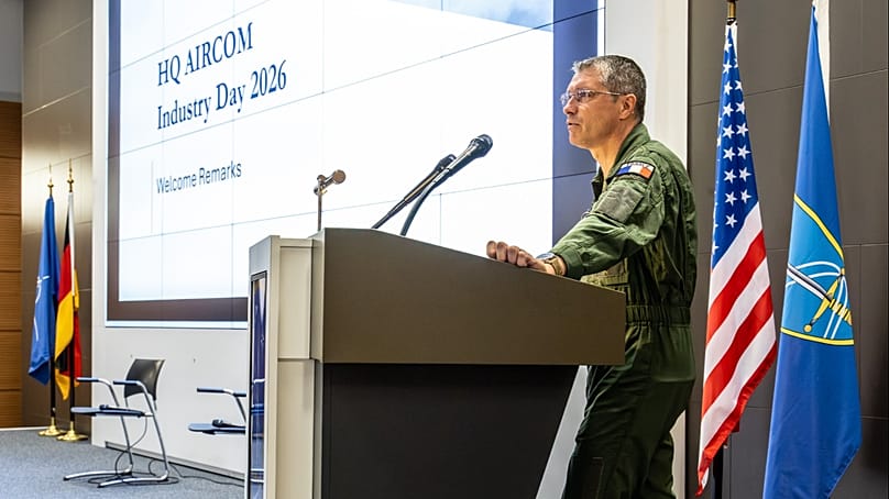 Lieutenant General Guillaume Thomas, Deputy Commander, NATO Allied Air Command (AIRCOM)
