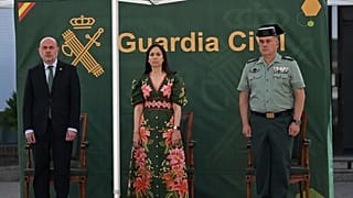 Mercedes González asiste a la toma de posición de la jefa de la Comandancia de Barcelona el 19 de junio de 2026