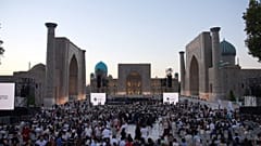 میدان ریگستان، سمرقند.
