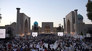 Registan Square, Samarkand. 