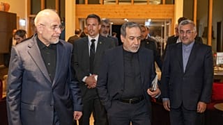 عراقچی و قالیباف در مذاکرات سوئیس