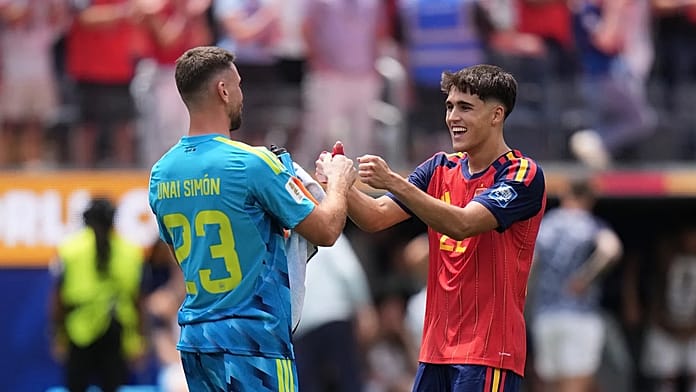 Goalkeeper Unai Simón sets new Guinness World Record following Spain's 3-0 win over Austria