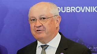 Prime Minister of Moldova Alexandru Munteanu attends the Three Seas Summit in Dubrovnik, Croatia, April 28, 2026.