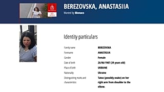 A screenshot of the Interpol Red Notices webpage, 3 July, 2026