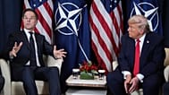 NATO Secretary General Mark Rutte and US President Donald Trump.