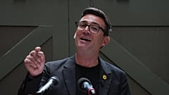 Labour Party's Andy Burnham delivers a speech at the People's History Museum in Manchester, 29 June, 2026