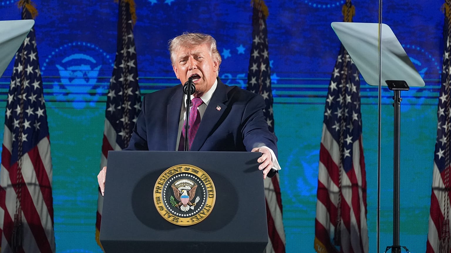 Il presidente USA Donald Trump