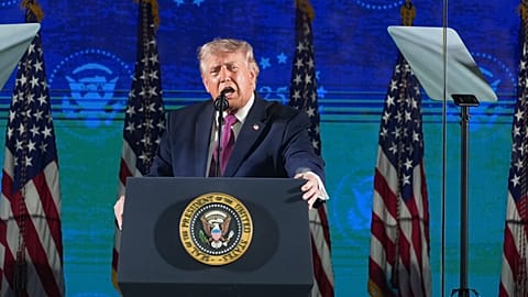 US President Donald Trump